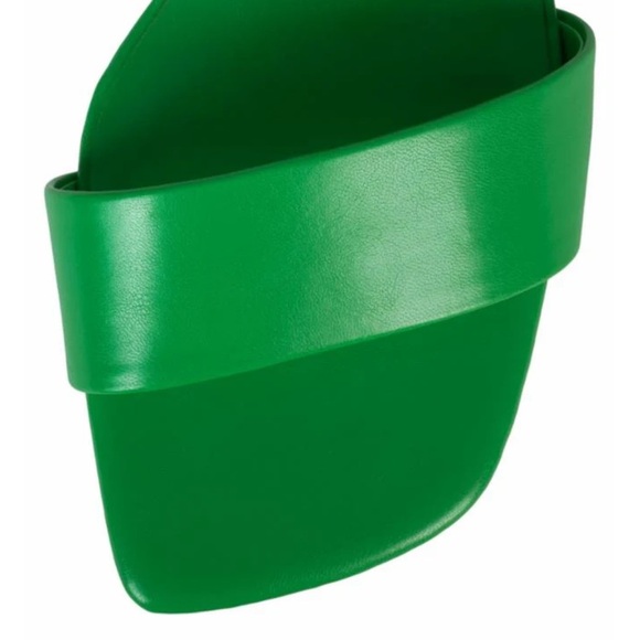 Jeffrey Campbell Women's Adapt Green Block Heels - Picture 2 of 16